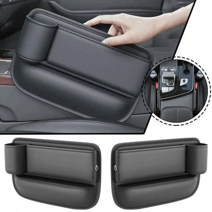 Multi Functional Car Seat Gap Filler Bag Cup Holder, Premium Storage Organizer for Cars