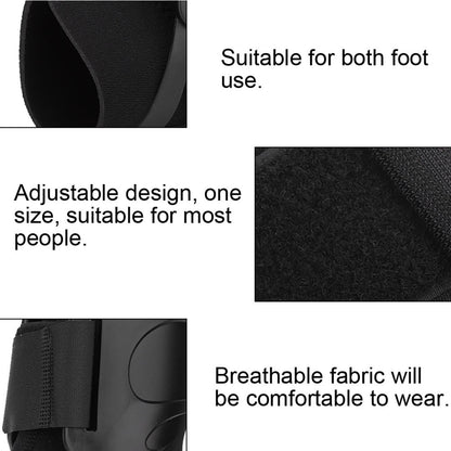 Compression Ankle Support Brace Breathable Foot Guard Strap Elastic Ankle Support Foot Brace Black  2