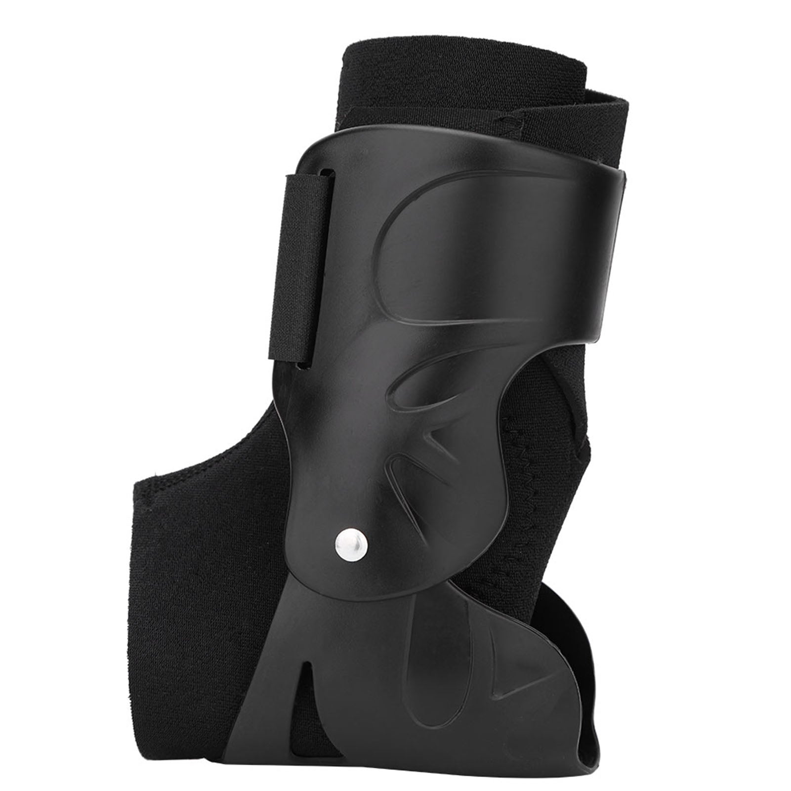 Compression Ankle Support Brace Breathable Foot Guard Strap Elastic Ankle Support Foot Brace Black  5