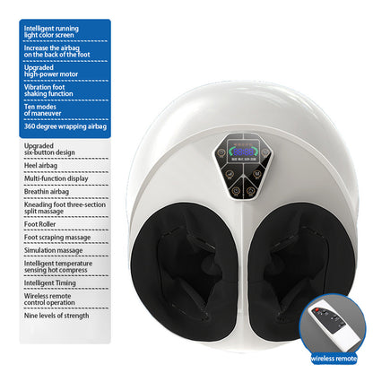Foot Massager With Vibration Deep Kneading Acupressure Heating Functions To Relieve Soreness In Leg 6