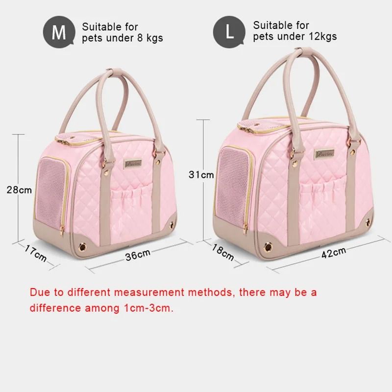 Fashion Pet Carrier Handbag Portable Travel Bag For Cats And Dogs 3