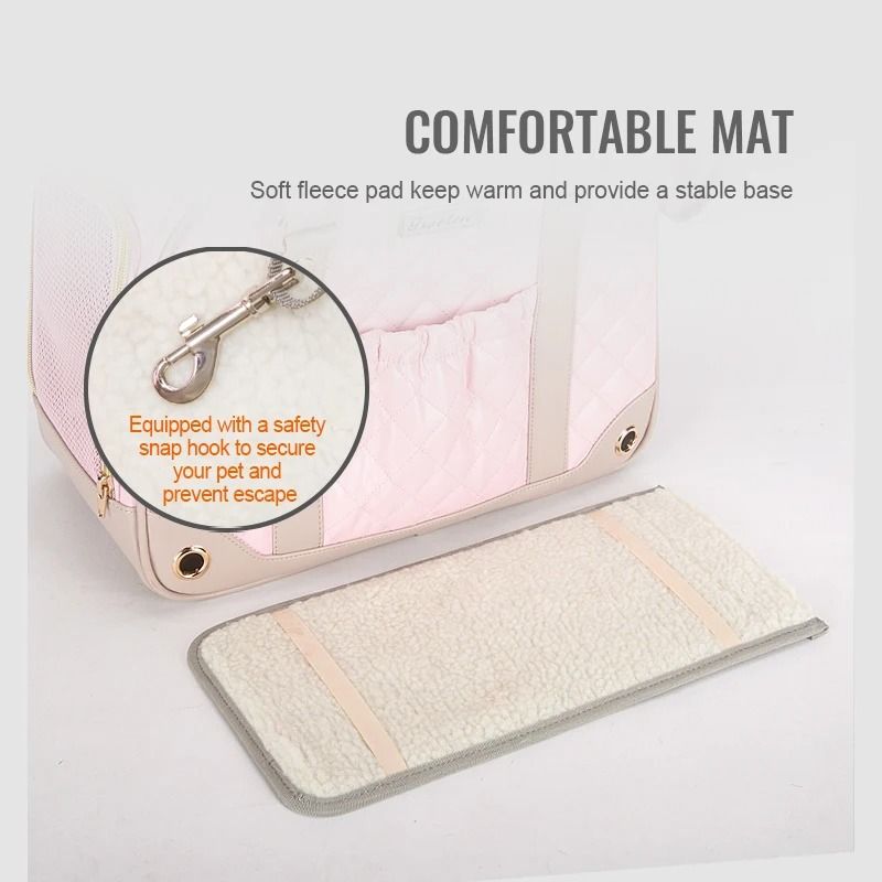 Fashion Pet Carrier Handbag Portable Travel Bag For Cats And Dogs 5