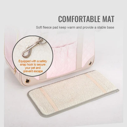 Fashion Pet Carrier Handbag Portable Travel Bag For Cats And Dogs 5