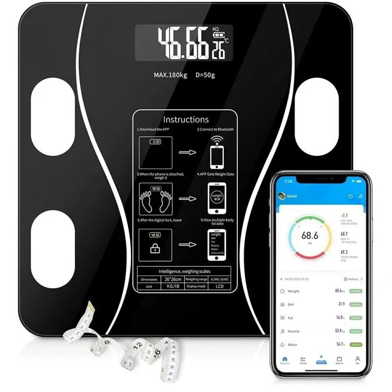 Smart Wireless Body Composition Scale