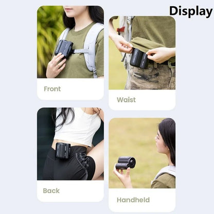 Portable Clip On USB Waist Fan 4