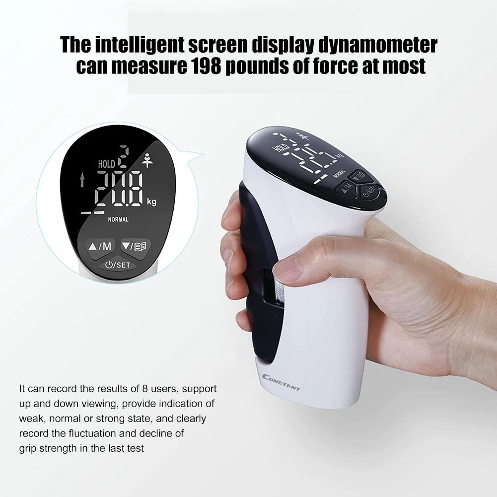 Digital Grip Strength Tester with Optional Hand Expander