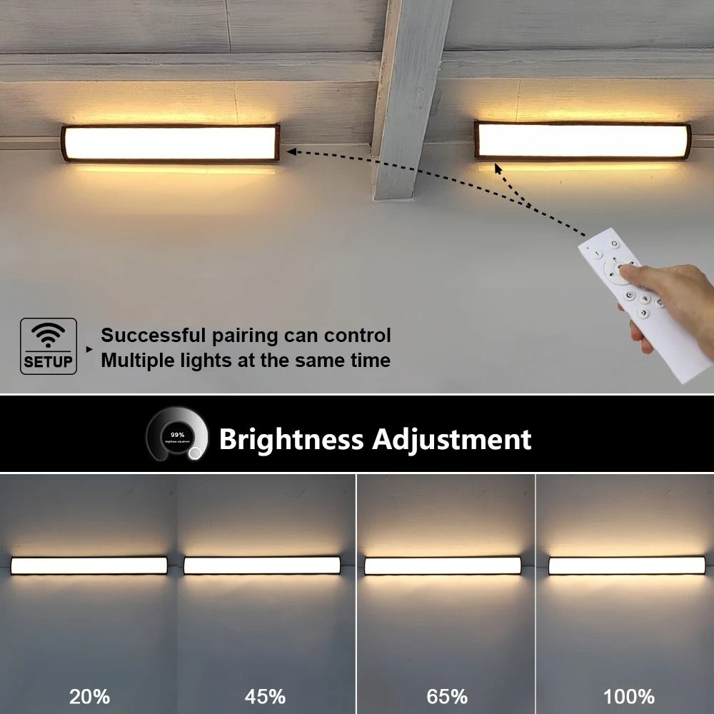 Smart LED Outdoor Wall Lamp With Remote Or App Control 2