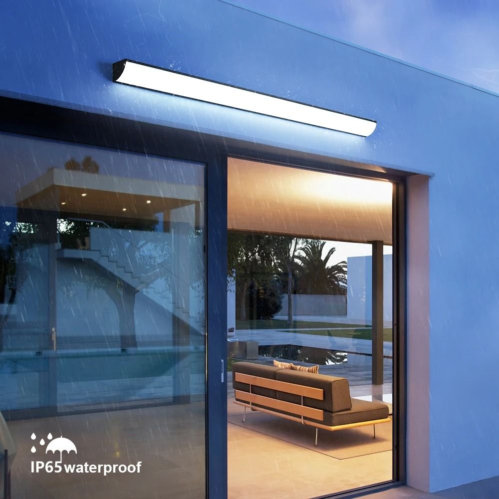 Smart LED Outdoor Wall Lamp With Remote Or App Control 4