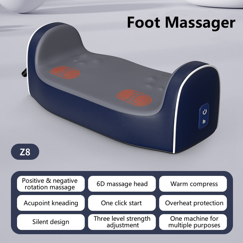 Electric Shiatsu Foot Calf Massager With Heated Kneading Rolling Relaxation Leg Arm Massage Multipu 5