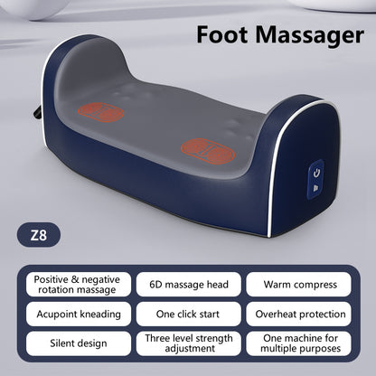 Electric Shiatsu Foot Calf Massager With Heated Kneading Rolling Relaxation Leg Arm Massage Multipu 5
