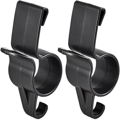 2Pcs Adjustable Car Trunk Umbrella Holder, Auto Interior Organizer Bag Hanger, Seat Storage Hook for Car Accessories