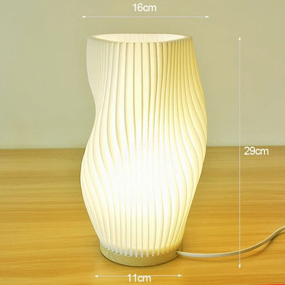 Elegant Pleated Desk Lamp For Cozy Atmosphere 7
