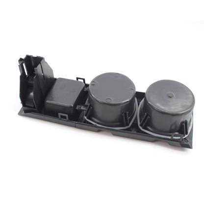 New Double Hole Car Styling Front Center Console Storage Box Coin, Cup Holder for BMW E46 Series (1999-2006)
