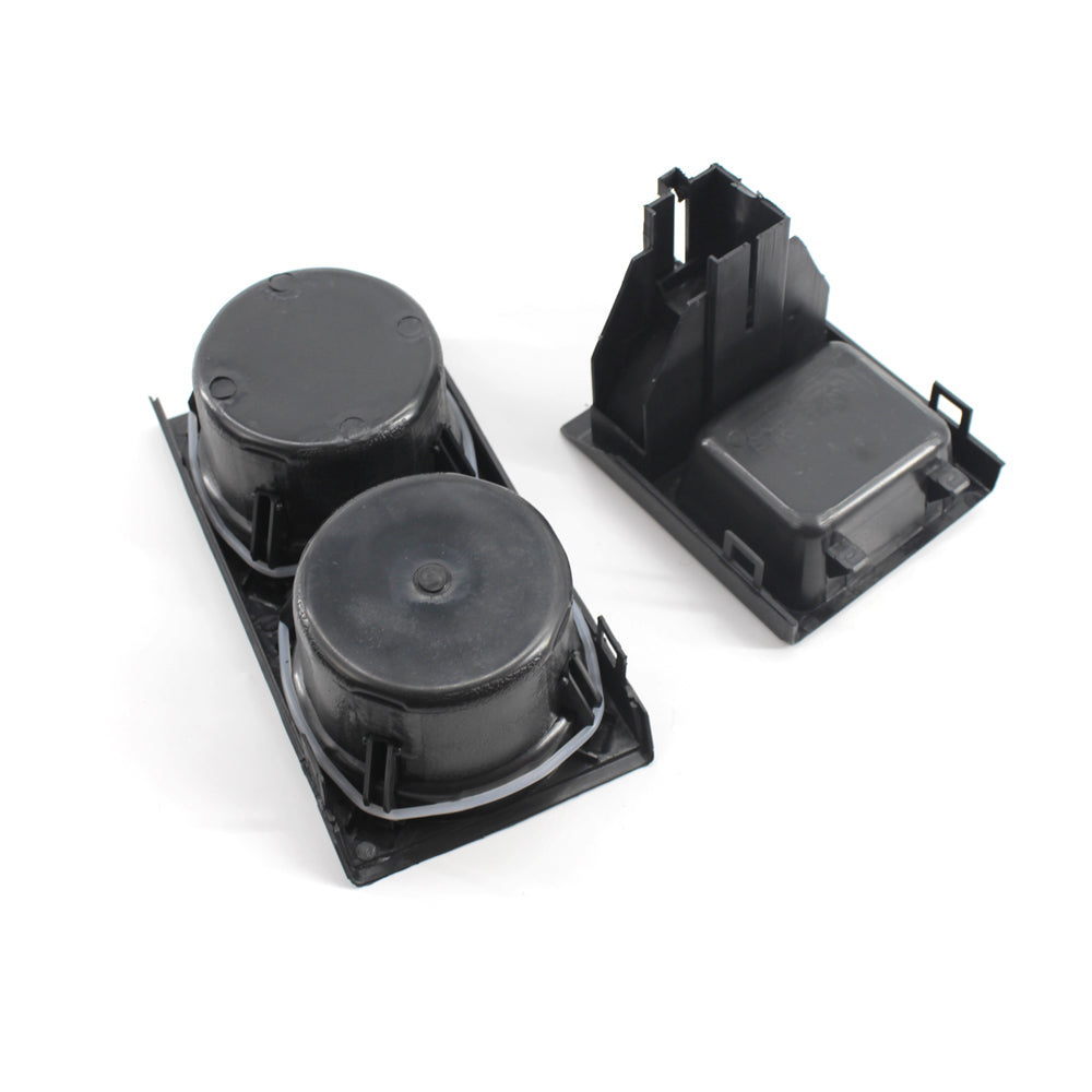 New Double Hole Car Styling Front Center Console Storage Box Coin, Cup Holder for BMW E46 Series (1999-2006)