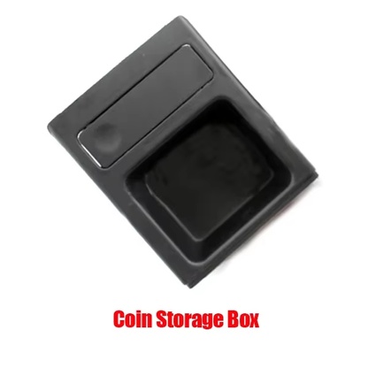 New Double Hole Car Styling Front Center Console Storage Box Coin, Cup Holder for BMW E46 Series (1999-2006)