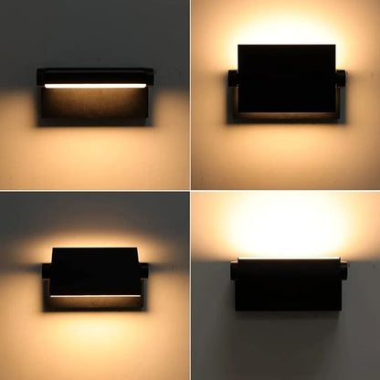 Smart 24w Outdoor Wall Lamp with Motion Sensor
