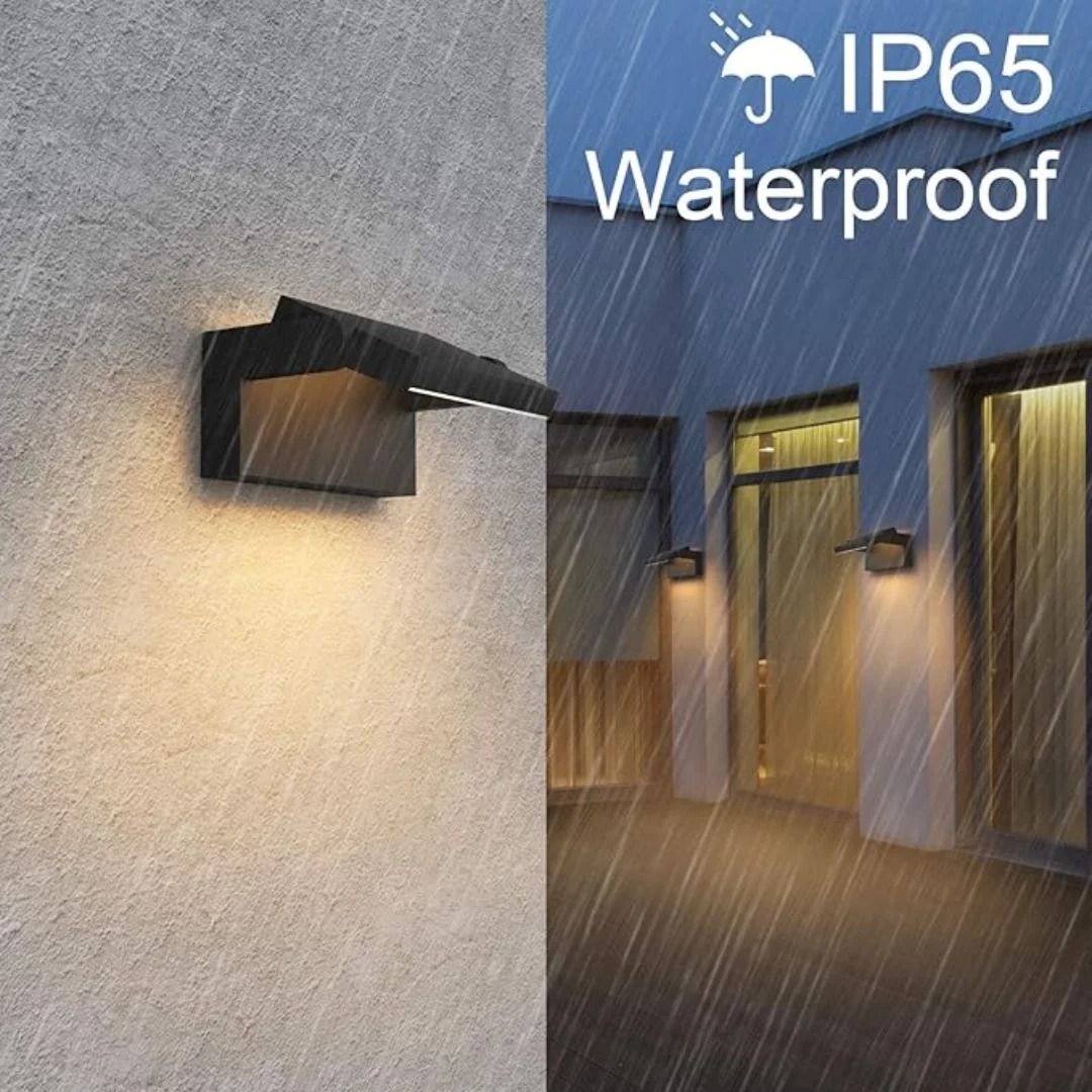 Smart 24w Outdoor Wall Lamp With Motion Sensor 2