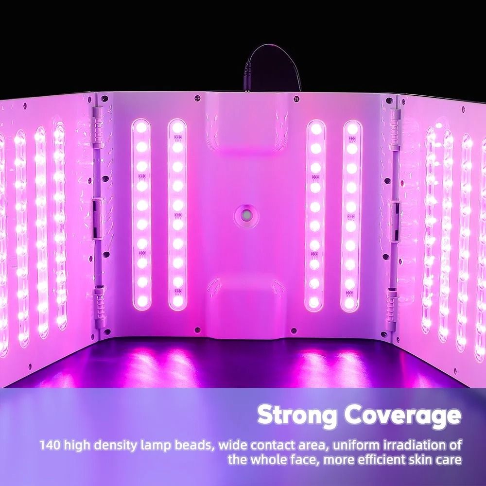 7 Color LED Photon Therapy Facial Mask With Nano Water Sprayer 2