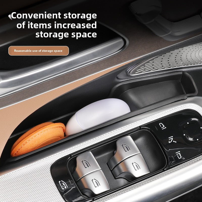 Premium Door Handle Storage Box for Mercedes-Benz W214 E-Class Interior Organizer & Decoration Accessory