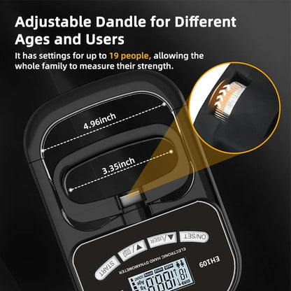 Digital Grip Strength Tester With LCD Display 4