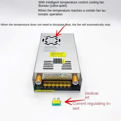 Adjustable Dual Display Power Supply With Multiple Voltage And Wattage Options 2