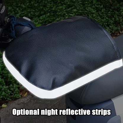 Winter Motorcycle Handlebar Muffs Waterproof Hand Warmers Windproof Mitts  Bicycle Handle Covers Fo 3