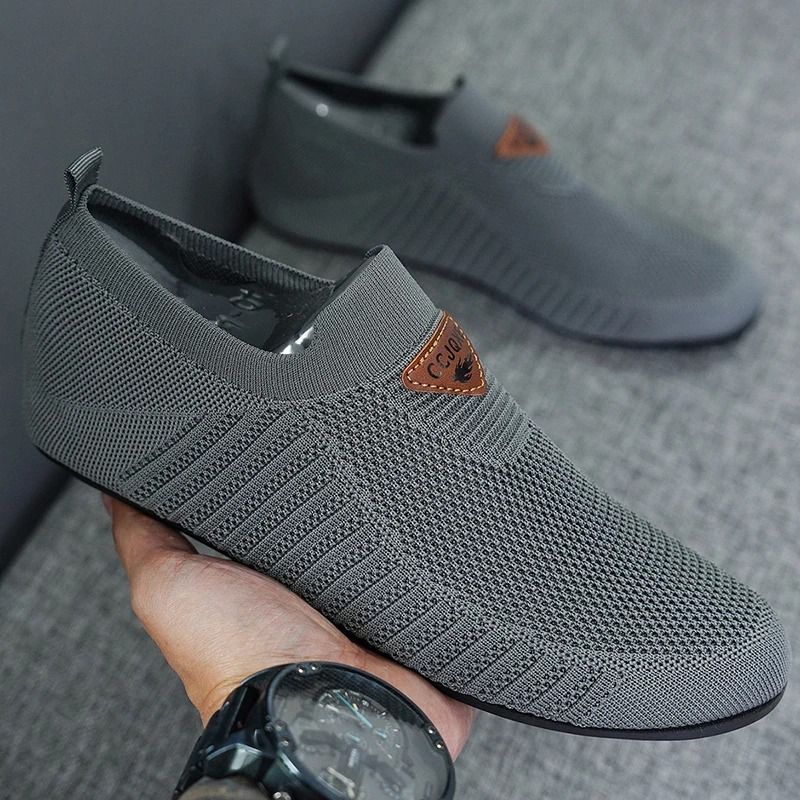 Mens Breathable Mesh Loafers Lightweight Summer Driving Moccasins Slip On Casual Shoes