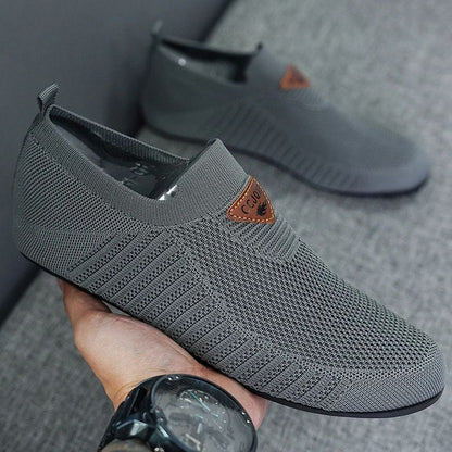 Mens Breathable Mesh Loafers Lightweight Summer Driving Moccasins Slip On Casual Shoes