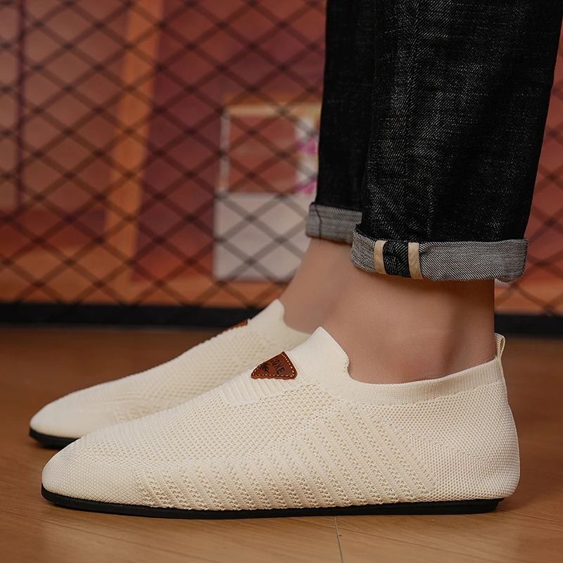 Mens Breathable Mesh Loafers Lightweight Summer Driving Moccasins Slip On Casual Shoes 3