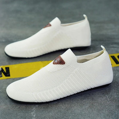 Mens Breathable Mesh Loafers Lightweight Summer Driving Moccasins Slip On Casual Shoes 7