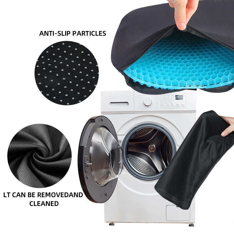 TPE Gel Cushion Honeycomb Egg Seat Pad Double Square Office Chair Cushion  Breathable Car Seat Cush 3