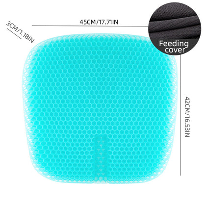 TPE Gel Cushion Honeycomb Egg Seat Pad Double Square Office Chair Cushion  Breathable Car Seat Cush 6