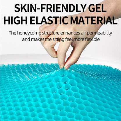 TPE Gel Cushion Honeycomb Egg Seat Pad Double Square Office Chair Cushion  Breathable Car Seat Cush 5