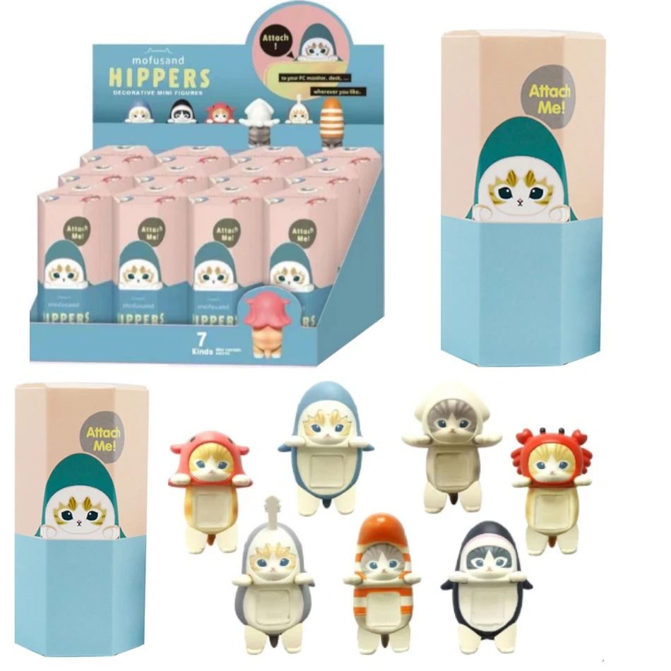 Cute Cat Party Blind Box Mini Figurine Collection