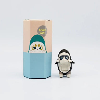 Cute Cat Party Blind Box Mini Figurine Collection 4