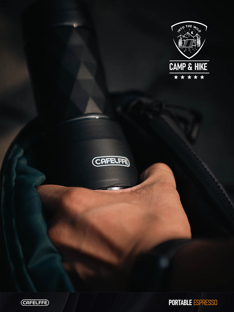 Cafelffe Portable Coffee Machine Hot  Cold Water Manual Espresso Maker For Capsule  Ground Coffee 3