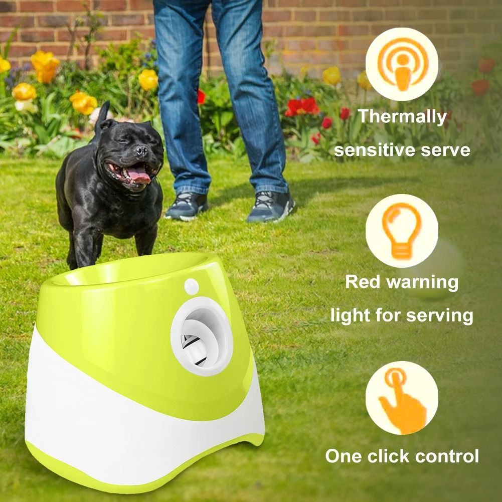 Rechargeable Automatic Tennis Ball Launcher For Dogs 2