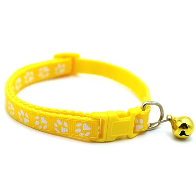Rainbow Flower Cat Collar With Bell Adjustable Lace Necklace For Kittens And Small Dogs 11
