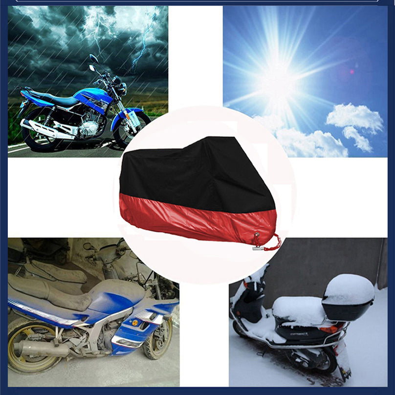 Universal Motorcycle Cover Waterproof Outdoor UV Protector Dustproof Bike  Scooter Covers 1