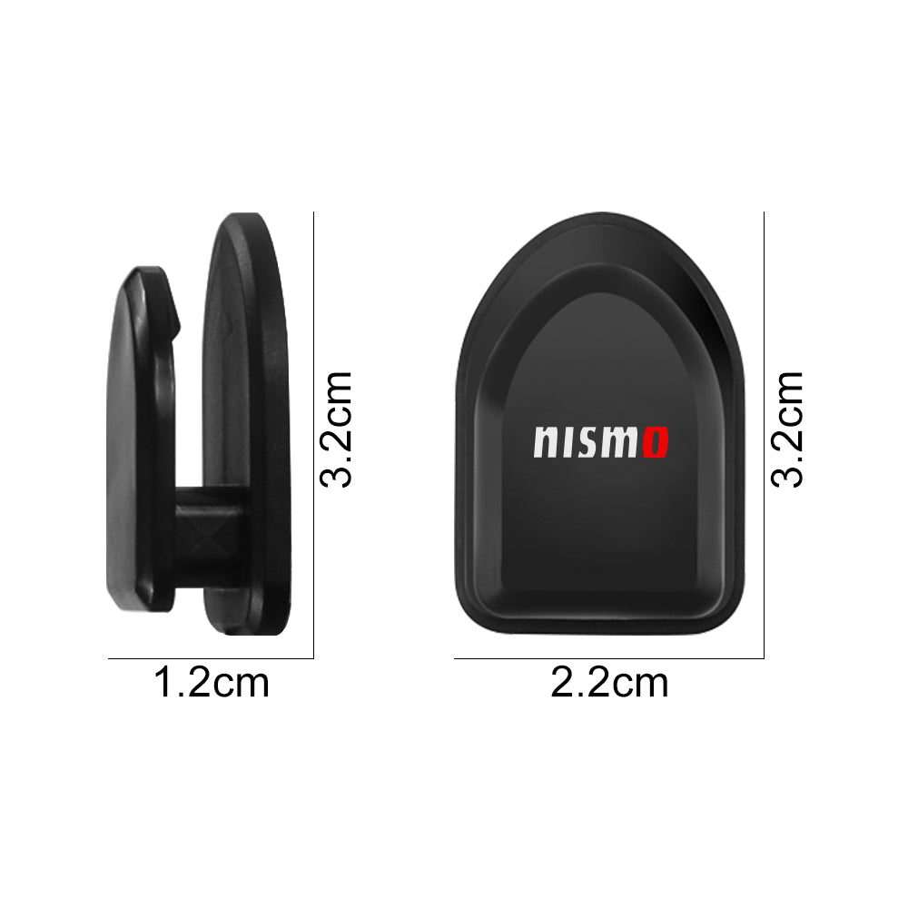 4Pcs Car Hook Clips for Nissan Nismo Qashqai Juke Micra X-Trail Leaf Sentra Patrol Y61 Note Tiida Rogue Compact Auto