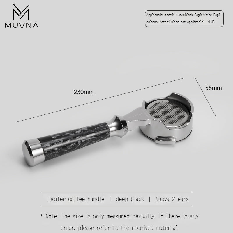 Professional Bottomless Portafilter Lucifer Series Naked Espresso Portafilter Compatible With E61 B 7