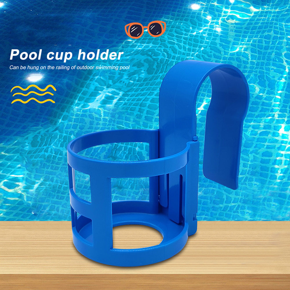 Pool Water Cup Hanger, Reusable Car Cup Holder, Portable Auto Drink Rack Water Cup Hanging Rack for Pool Vehicle Storage