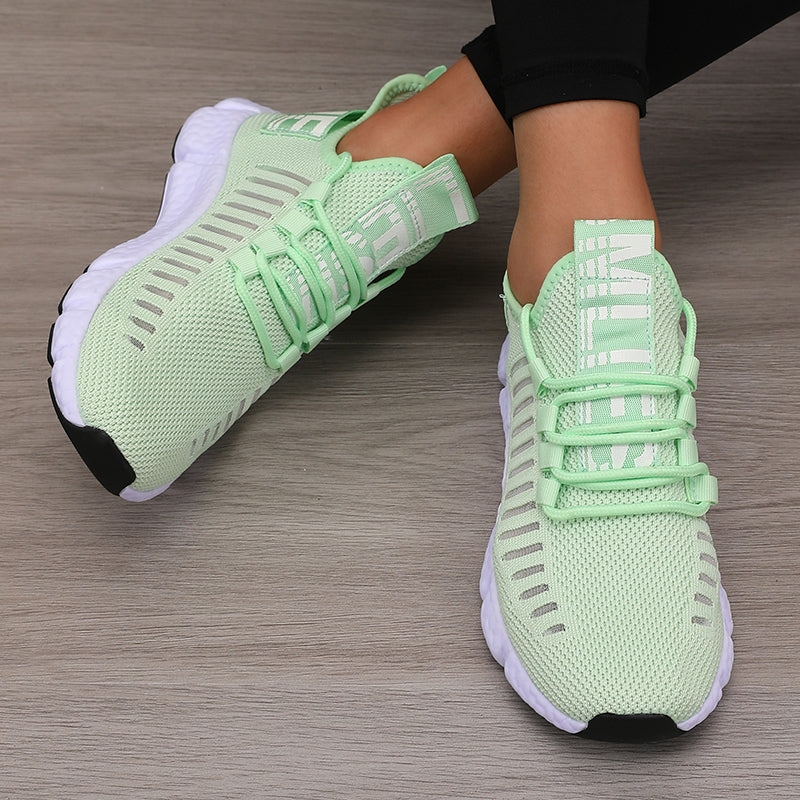 Trendy Womens Platform Sports Shoes Breathable Comfortable  Stylish For Hiking Walking  Everyday Ca 4