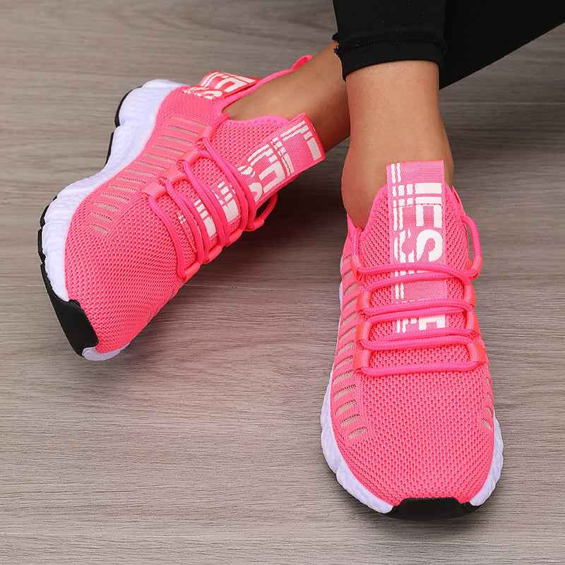 Trendy Womens Platform Sports Shoes Breathable Comfortable  Stylish For Hiking Walking  Everyday Ca 2