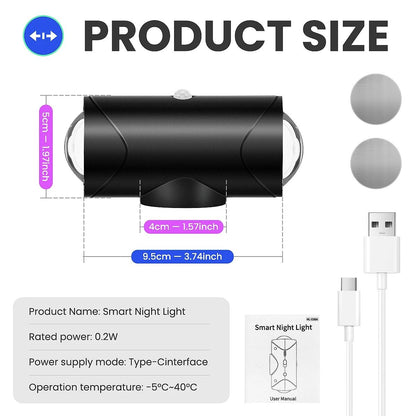 Rechargeable RGB Motion Sensor Night Light Set 1