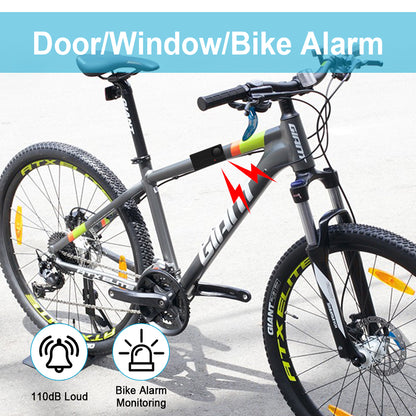 Anchtek Loud Alarm Wireless Vibration Alarm With Remote Control AntiTheft Alarm For Motorcycle Bike 2