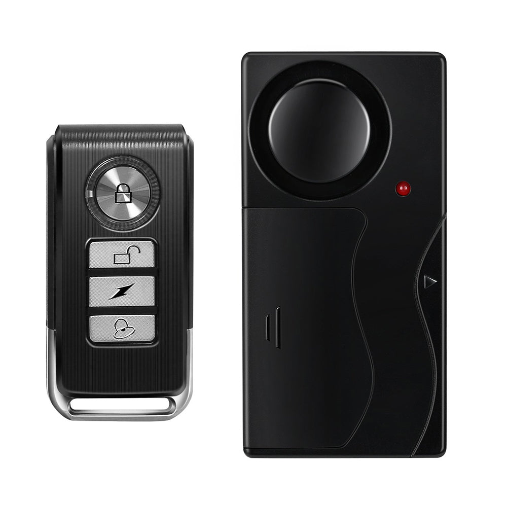 Anchtek Loud Alarm Wireless Vibration Alarm With Remote Control AntiTheft Alarm For Motorcycle Bike 5