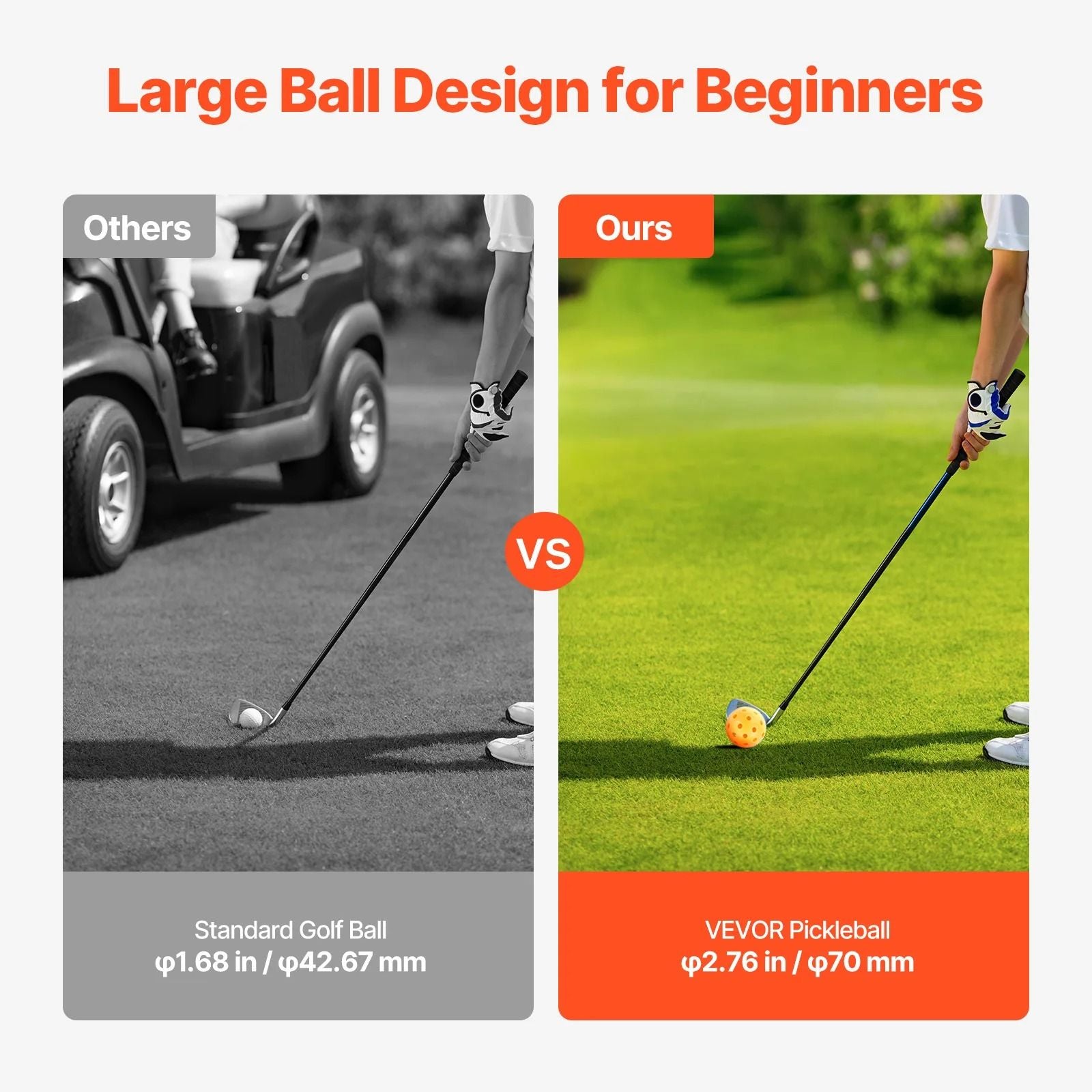 Portable Bucket Golf Game Set Outdoor Chipping Fun For All Ages 2