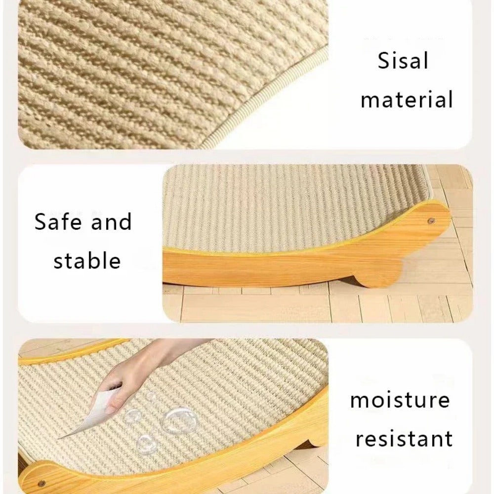 Cat Scratching Pads  Scratch Board Detachable WearResistant Multifunctional  Kitten Grinding Toy  S 4