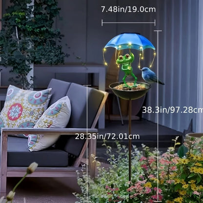 Solar Frog Garden Stake Light 5
